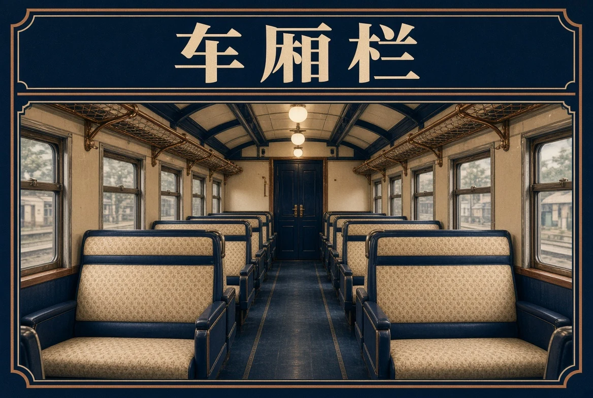 st站车厢栏